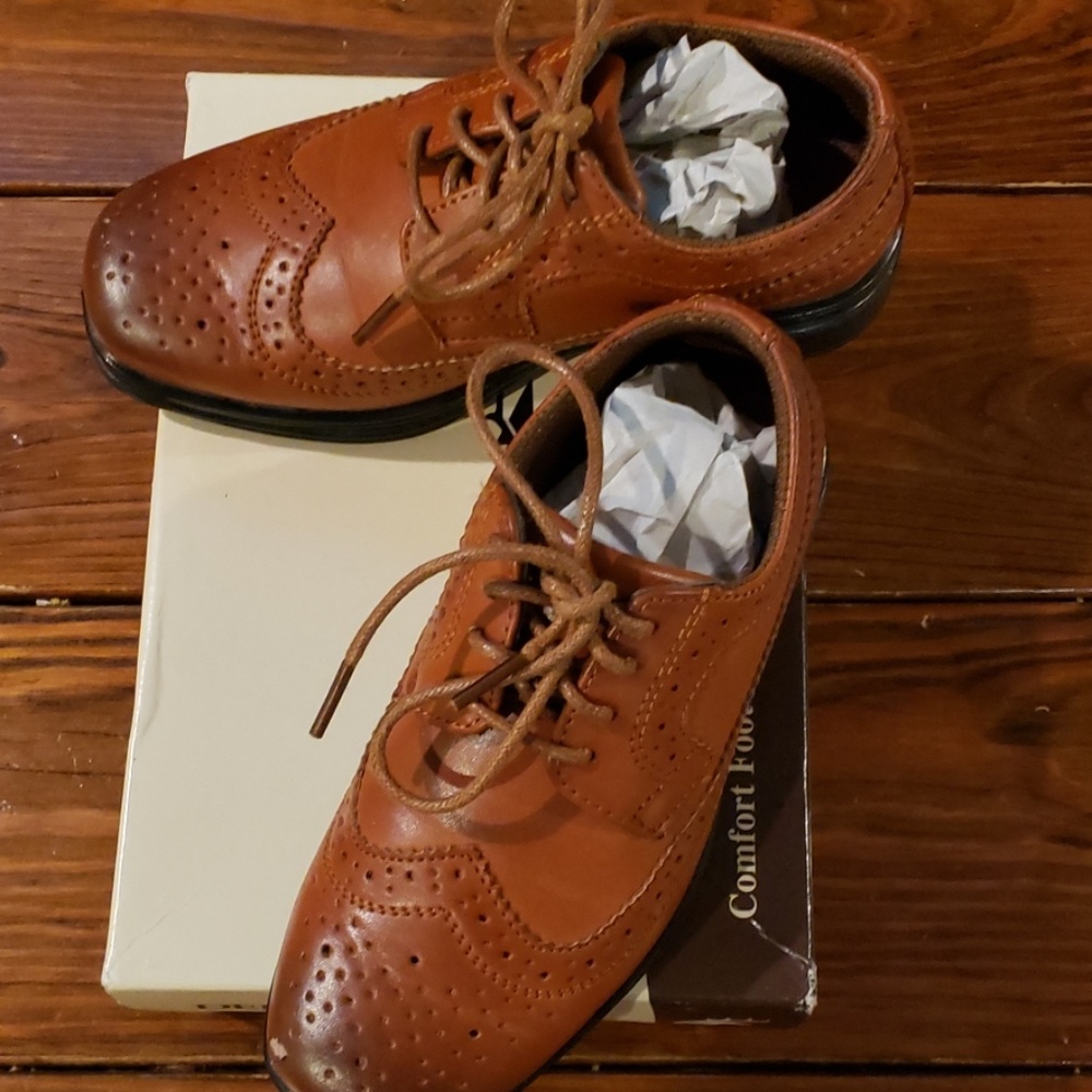 Deer Stag brown dress shoes